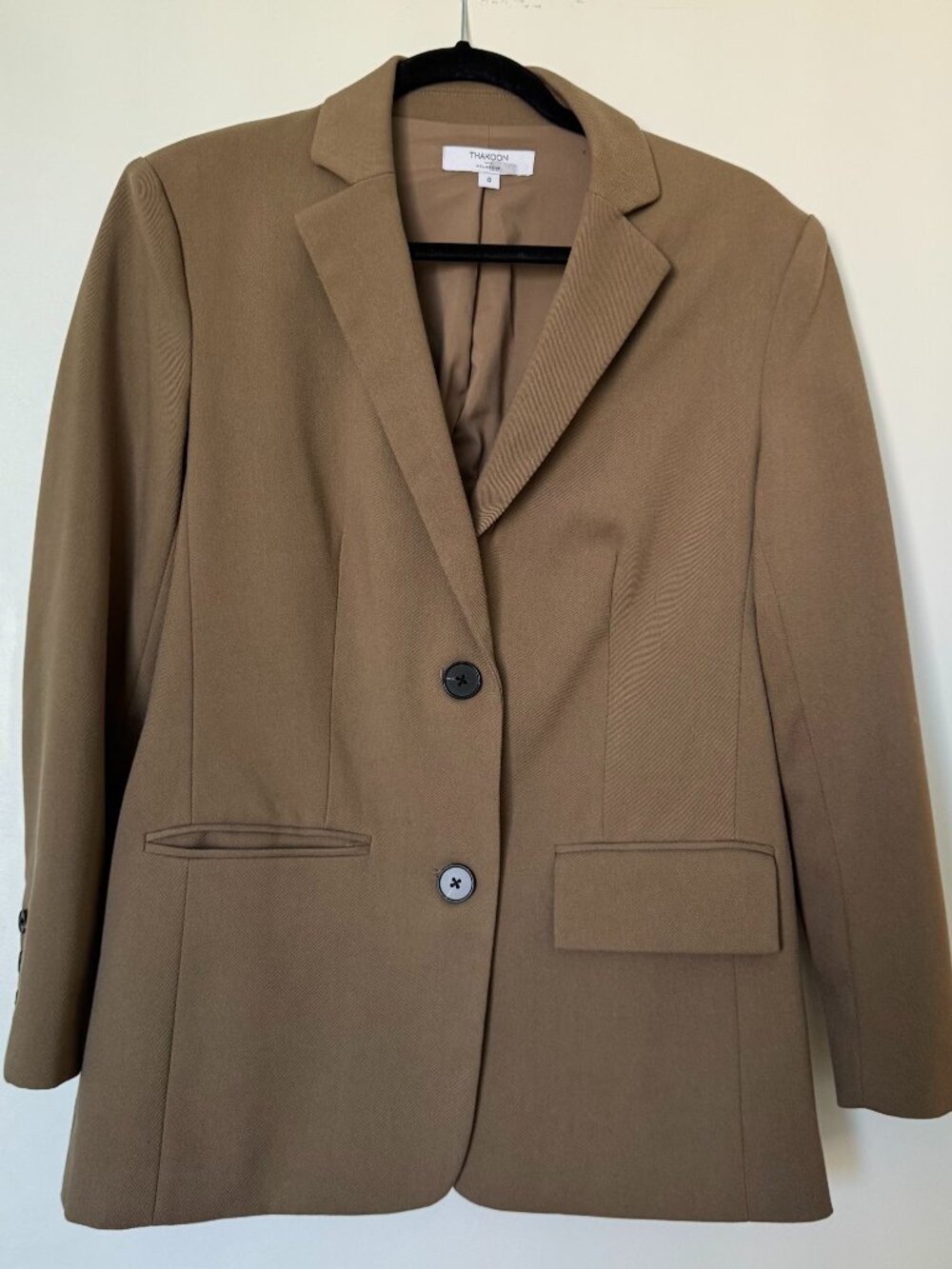 Thakoon Collective Camel Blazer, Size 0